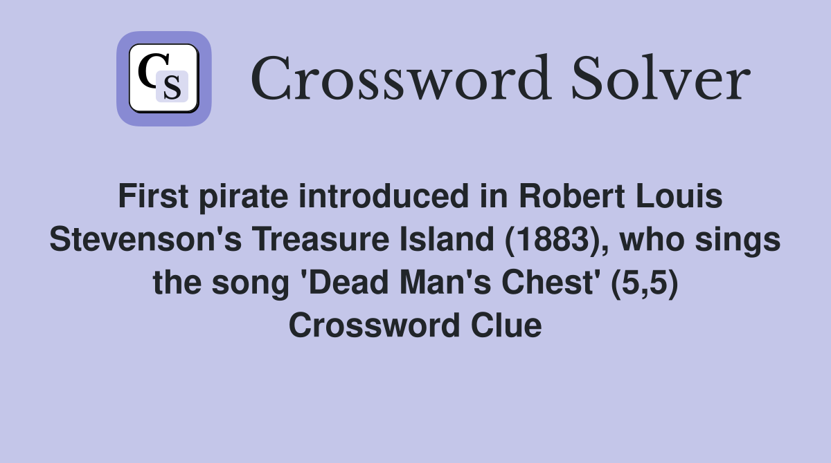 First pirate introduced in Robert Louis Stevenson's Treasure Island